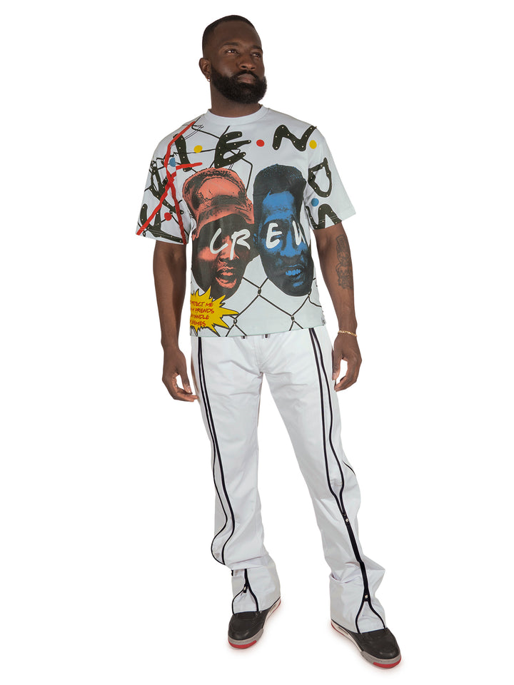 F124 Crew Love Tee - White