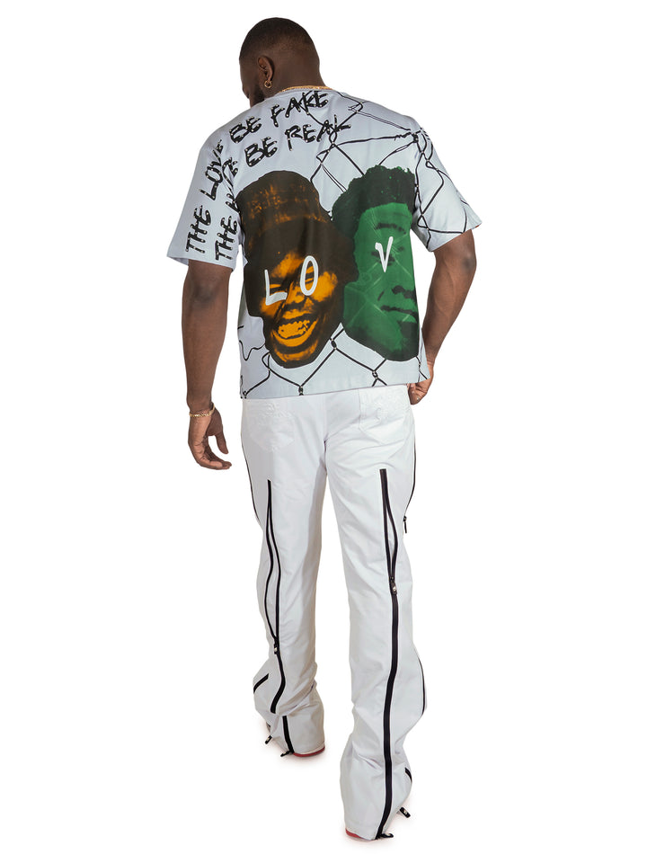 F124 Crew Love Tee - White