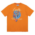 Makobi F134 Loyalty Over Love Tee in Orange