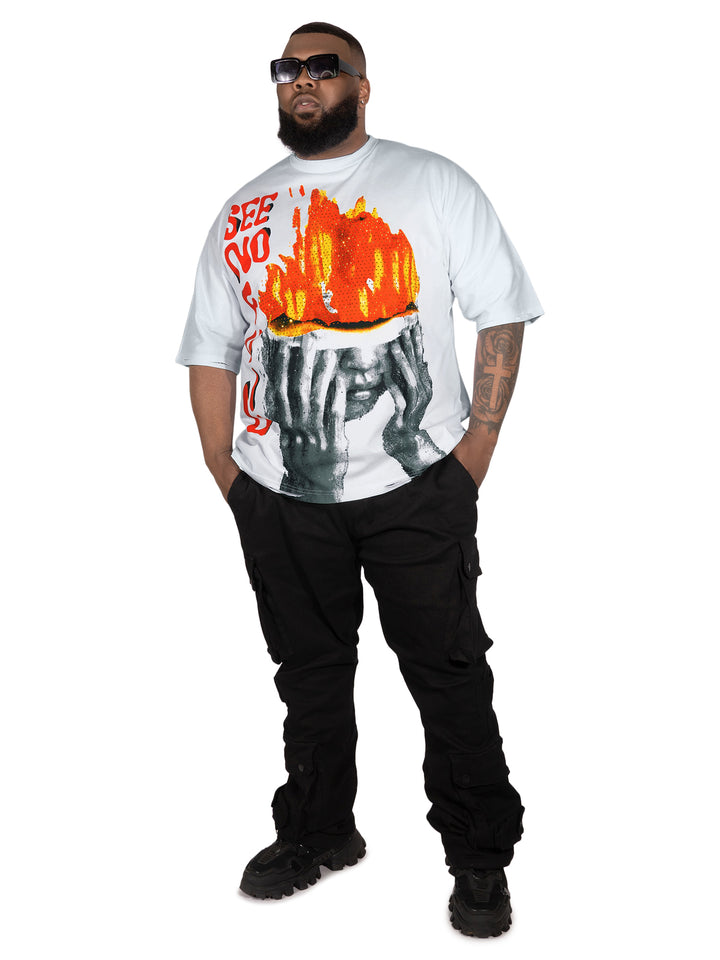 F135 See No Evil Tee - White