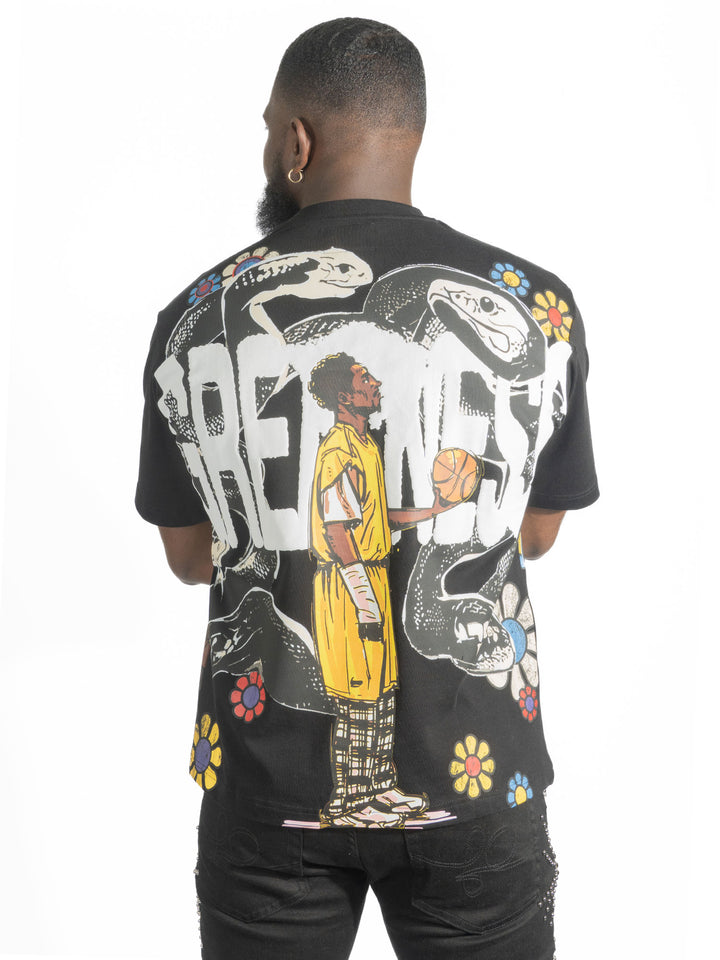 Tee | F136 Can't Rush Greatness - Black