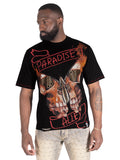 F139 House of Saints Boxed Tee - Black