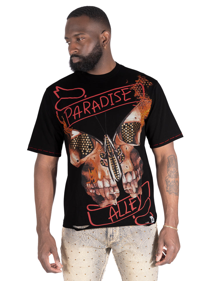 F139 House of Saints Boxed Tee - Black