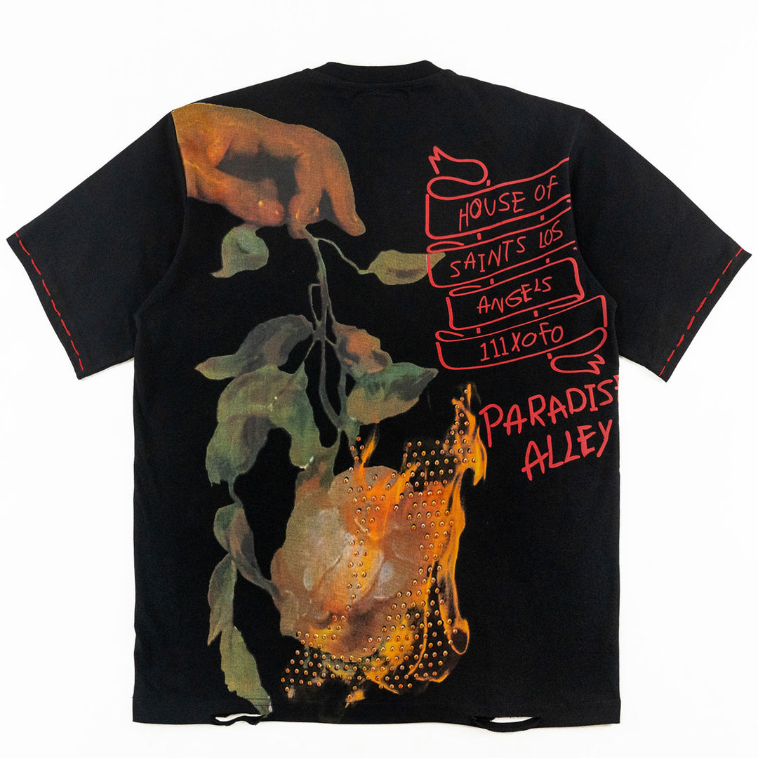 F139 House of Saints Boxed Tee - Black