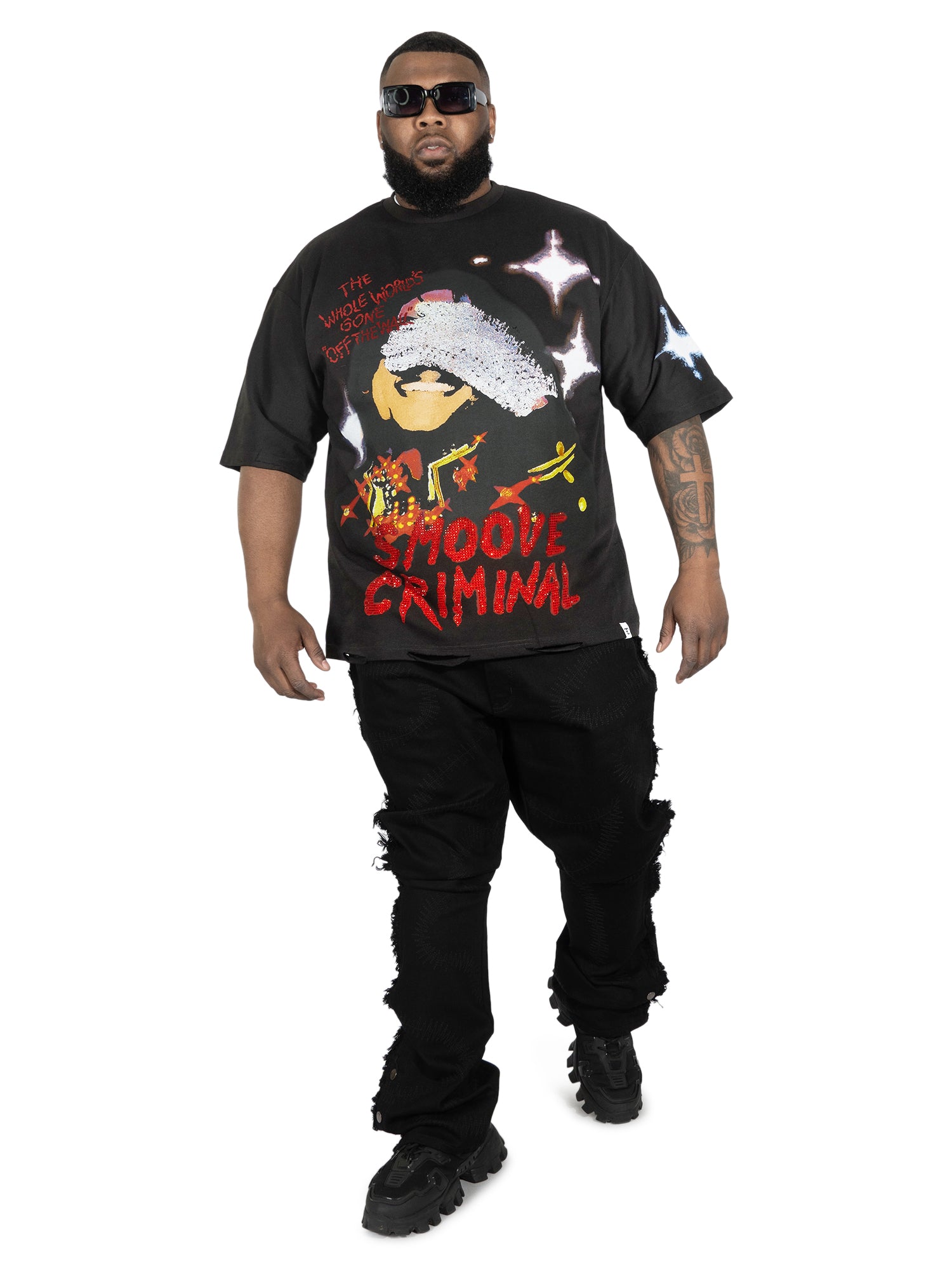 F141 Smoove Criminal Tee - Black