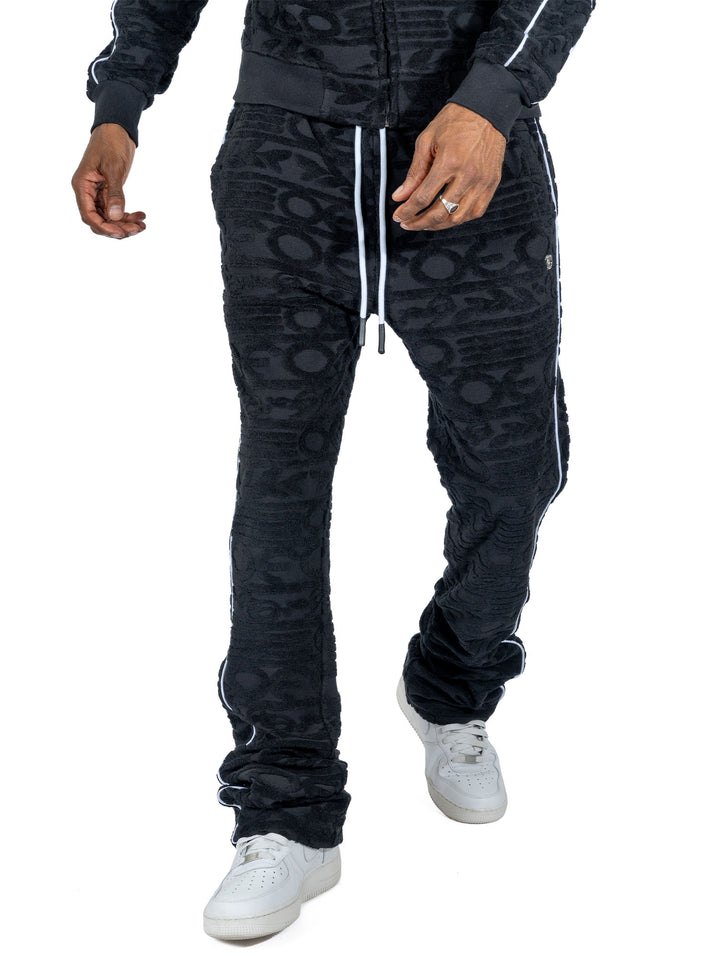 ست هودی تله و صحرایی F5725 - مشکی