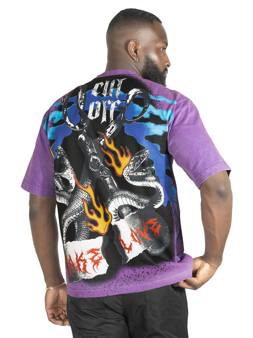 Tee | F169 Fake Love - Purple