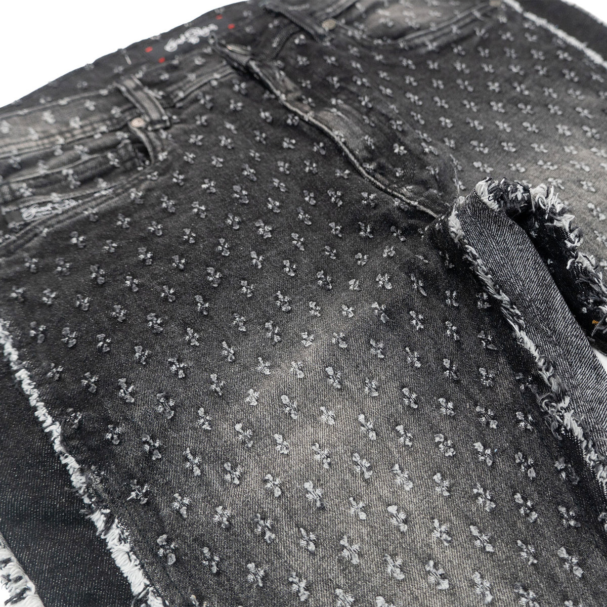 F1702 Phalon Stacked Jeans - Black
