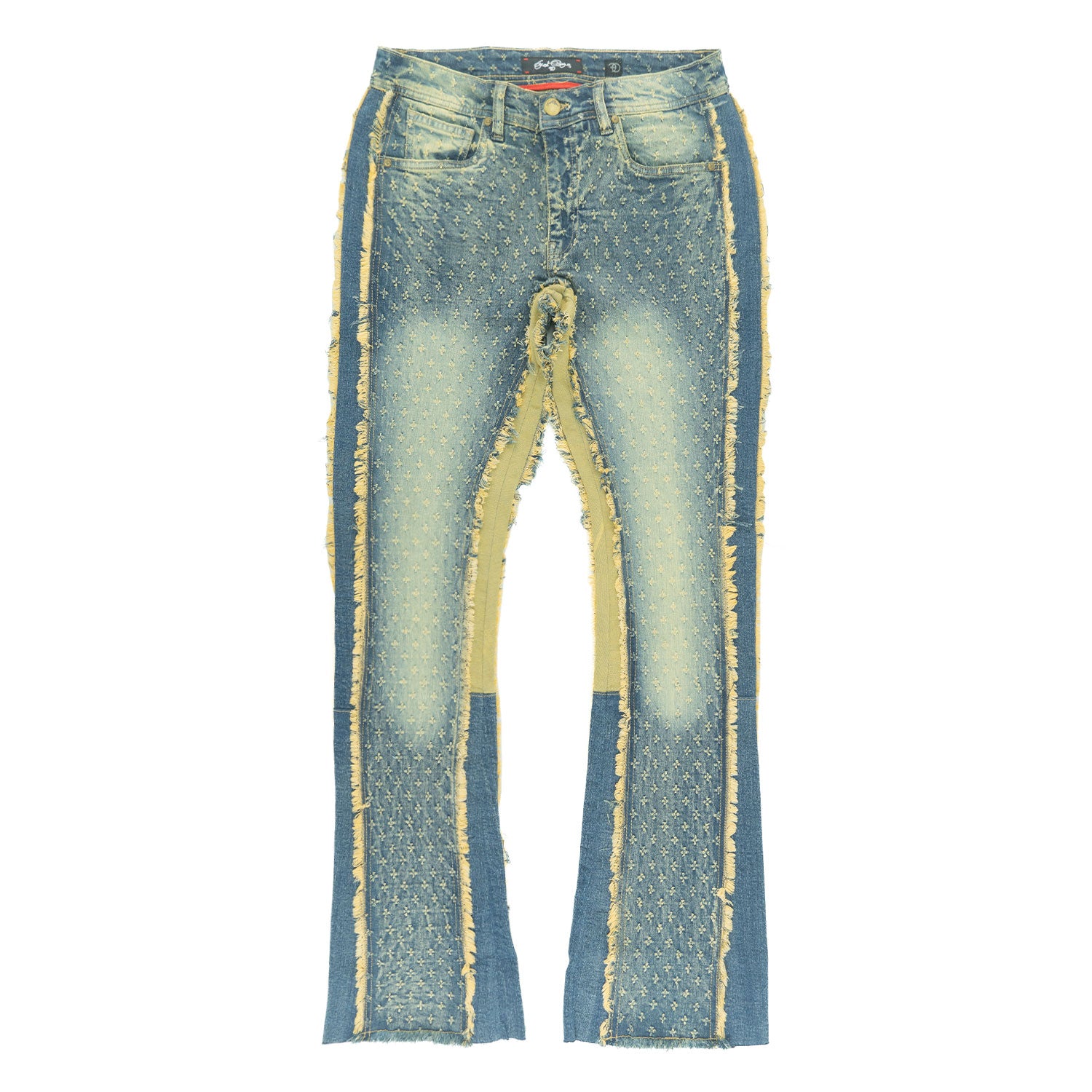 F1702 Phalon Stacked Jeans - Dirt