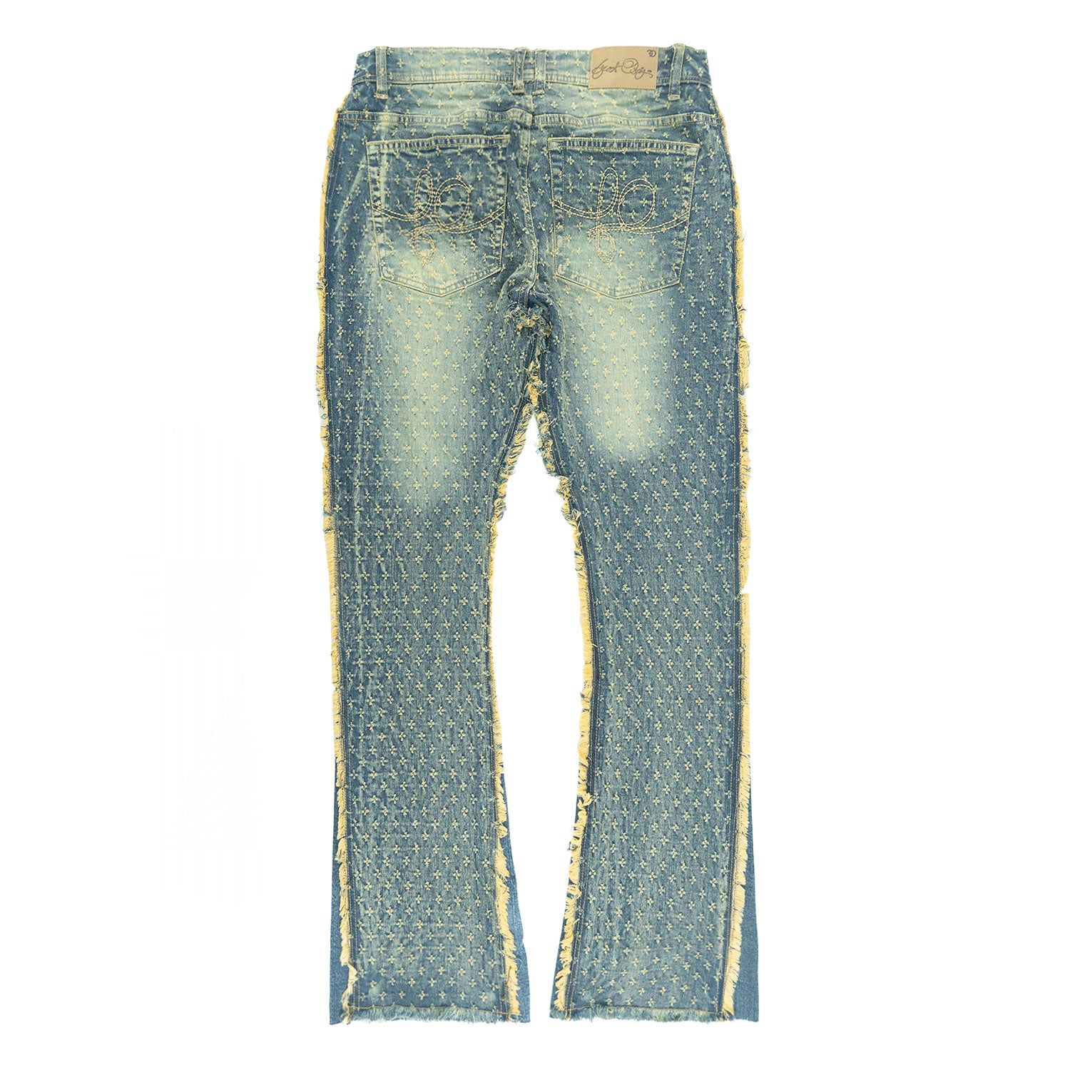 F1702 Phalon Stacked Jeans - Dirt