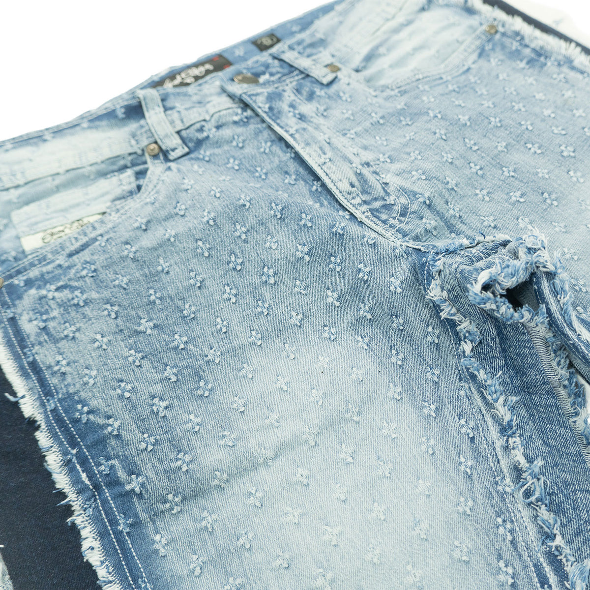 F1702 Phalon Stacked Jeans - Light Wash