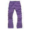 F1705 Leon 36" Stack Jeans - Purple