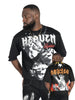 F171 Crop Heaven Saint Tee - Black