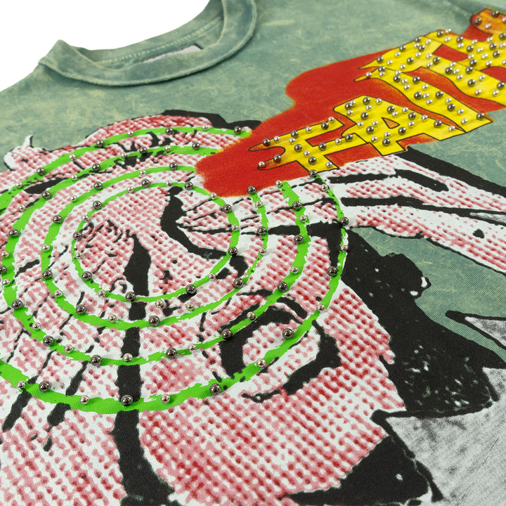 F172 Walk By Faith Box Tee - Green