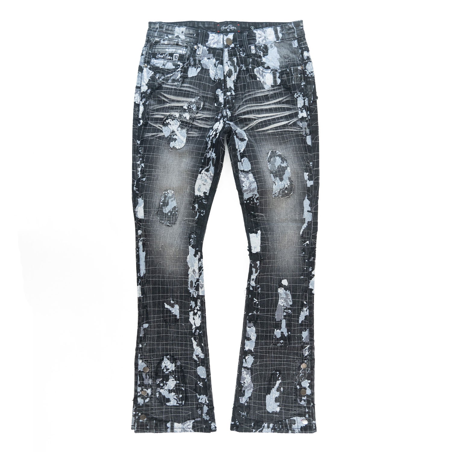 Jeans | F1733 Amoto Stacked - Black