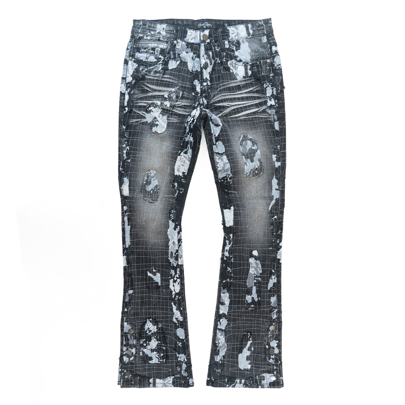 Jeans | F1733 Amoto Stacked - Black