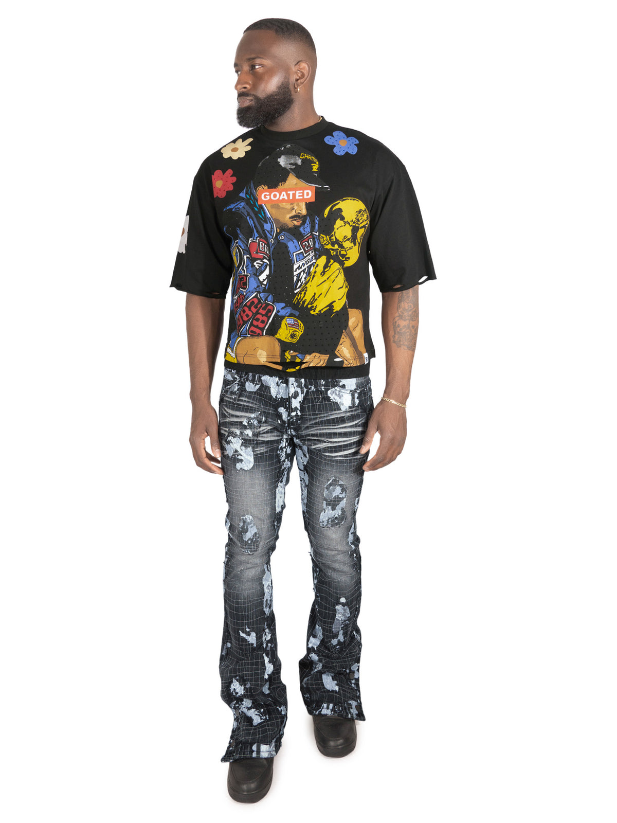 F1733 Amoto Stacked - Black
