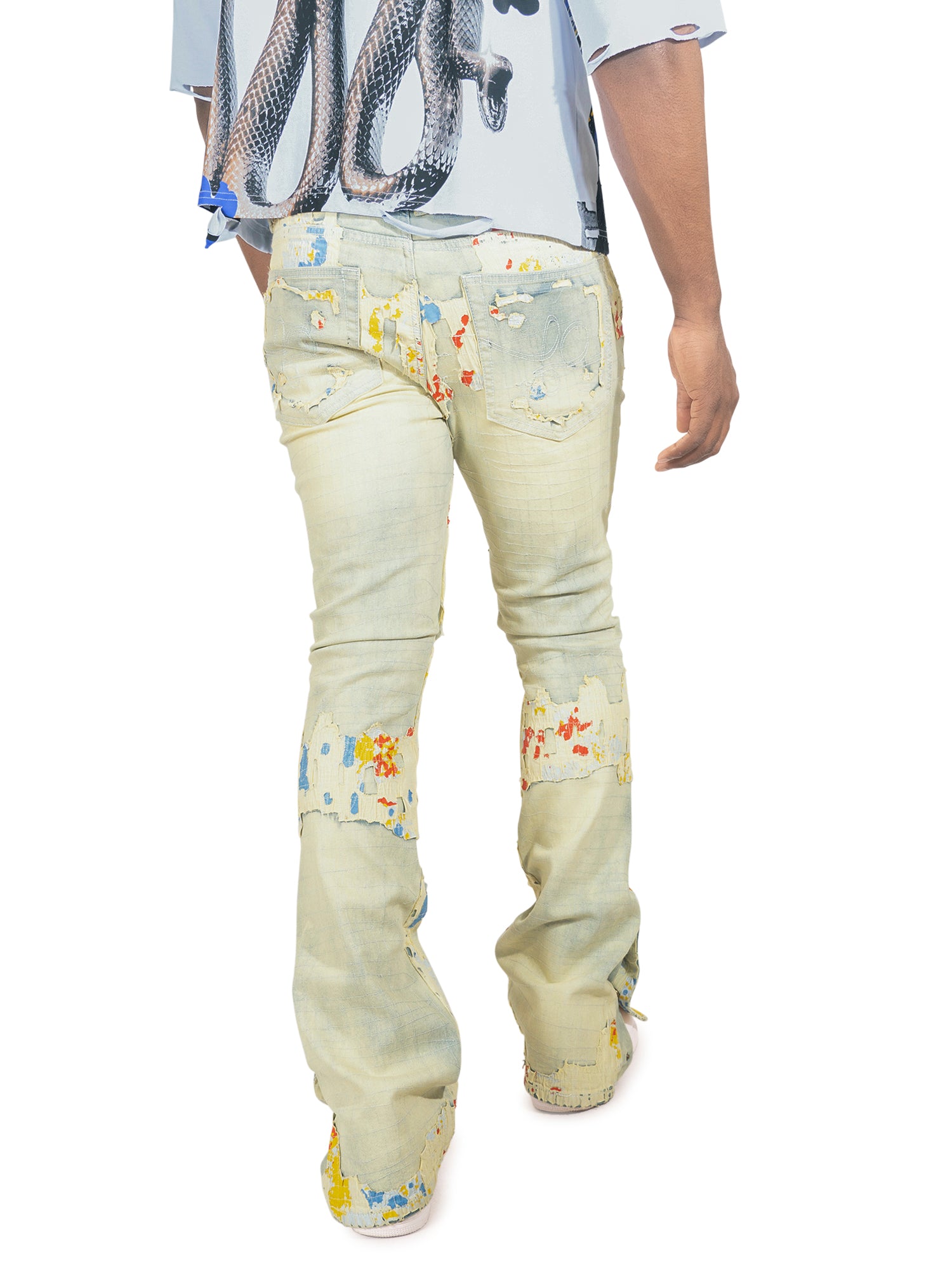 F1733 Amoto Stacked Pants - Dirt