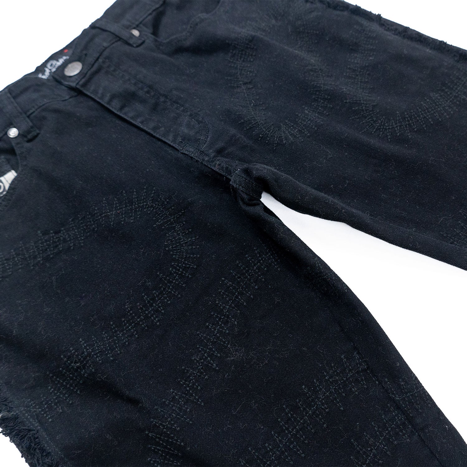 Makobi F1737 Cashay 2024 Stacked Jeans in Black, view 5