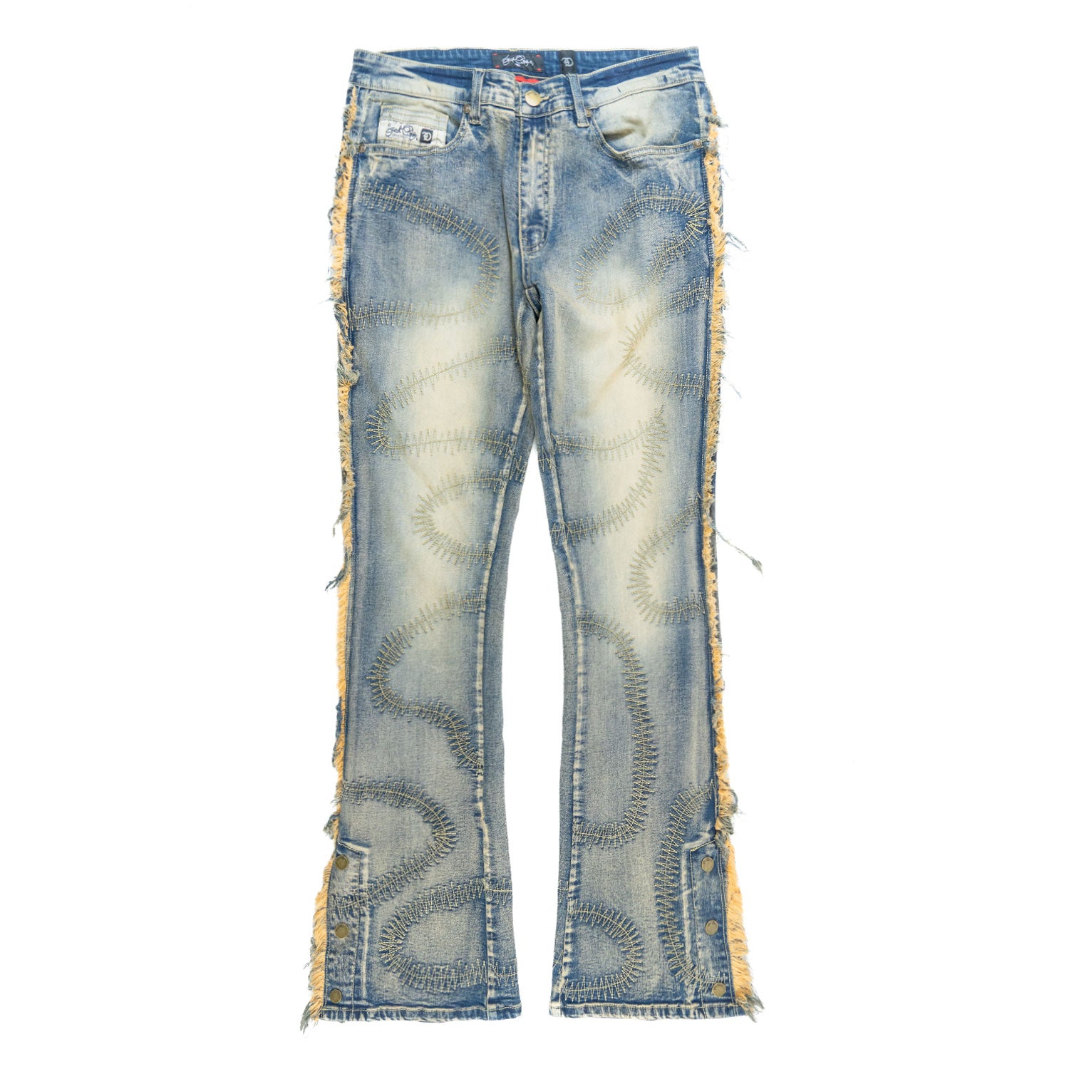 F1737 Cashay 2024 Stacked Jeans -  Dirt