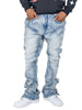 F1737 Cashay 2024 Stacked Jeans - Light Wash