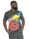 Makobi F173 Sinners Boxed Tee in Black