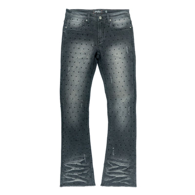 Jeans | F1746 Amoto Stacked Pants - Black