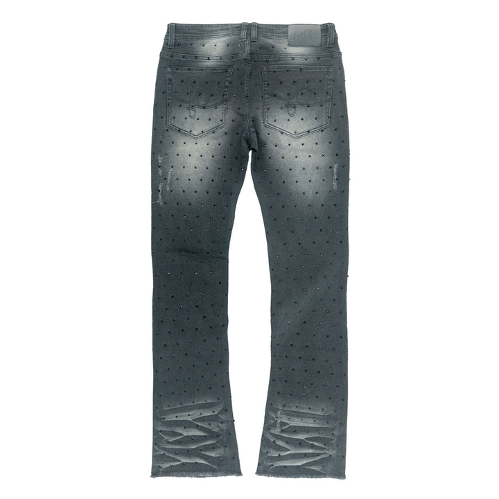 Jeans | F1746 Amoto Stacked Pants - Black