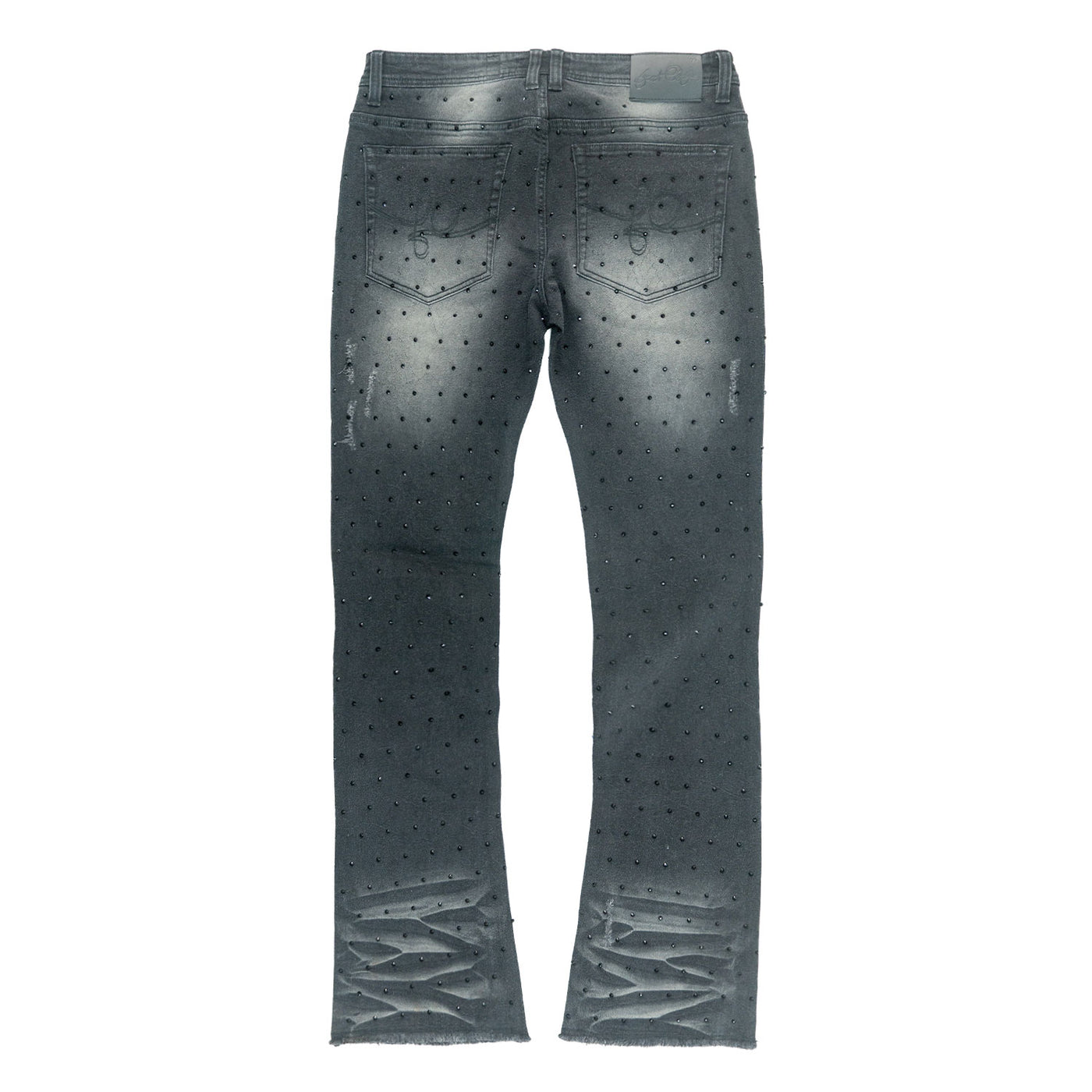 Jeans | F1746 Amoto Stacked Pants - Black