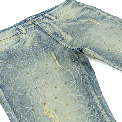 Jeans | F1746 Amoto Stacked Pants - Dirt