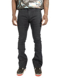 Makobi F1764 Romano Stacked Stone Pants in Black