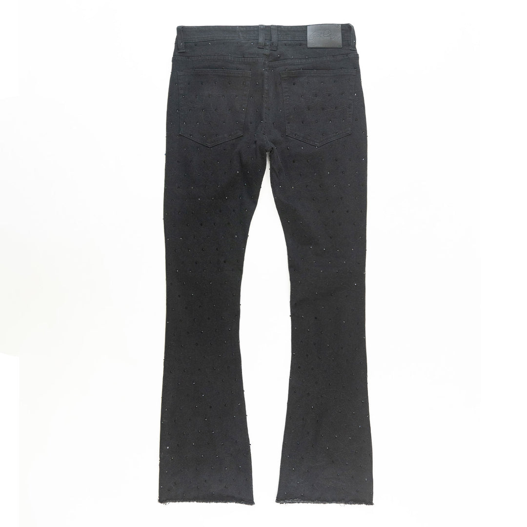 Jeans | F1764 Romano Stacked Stone Pants - Black