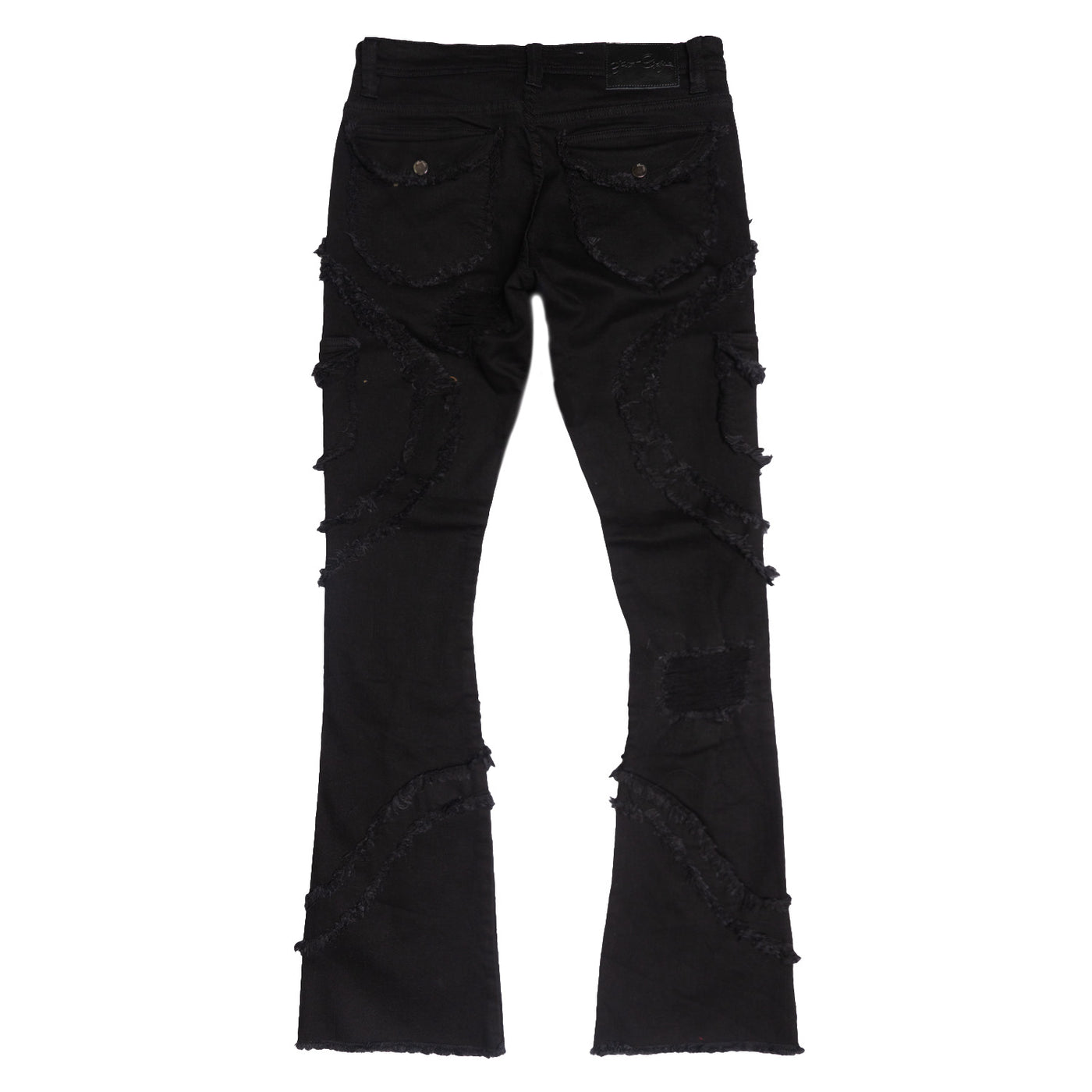 F1767 Tascotto Stacked Jeans - Black