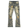F1767 Tascotto Stacked Jeans - Vintage