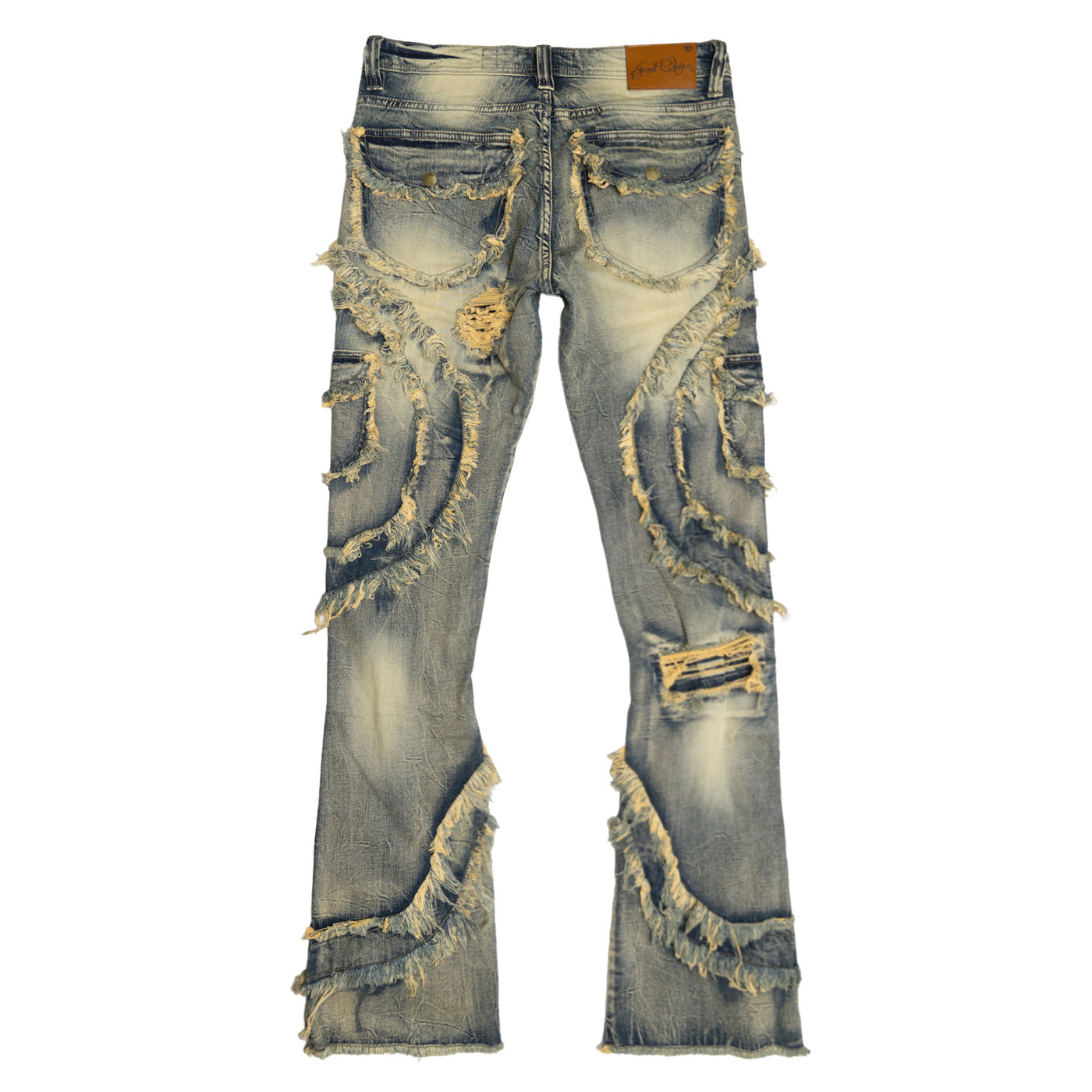 F1767 Tascotto Stacked Jeans - Vintage