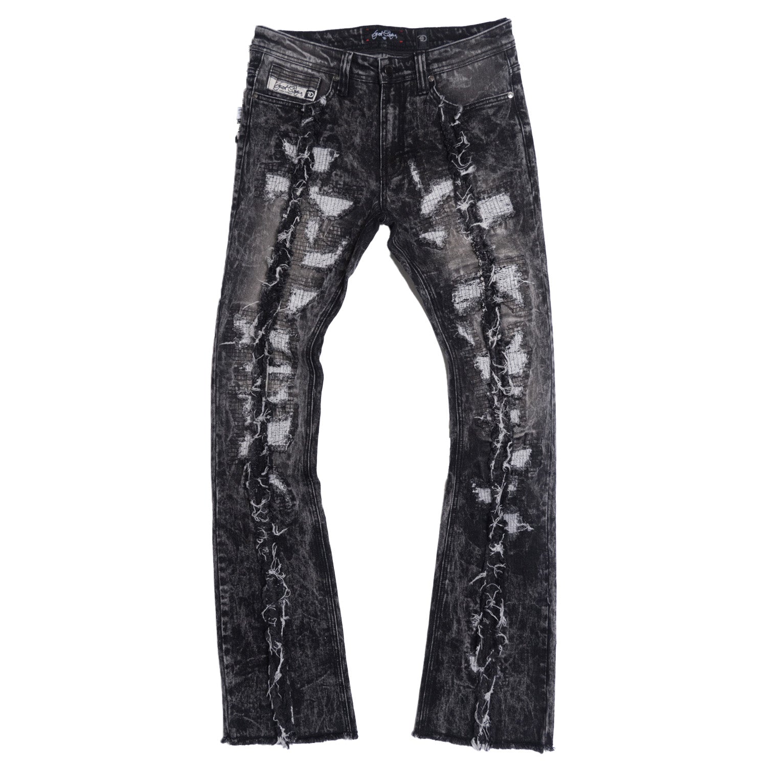 F1774 Cashay Prime Stacked Jeans - Black