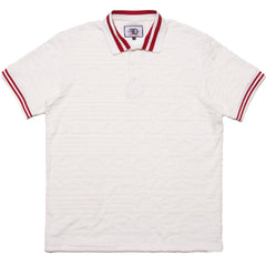 F178 Baroque Terry Polo - White