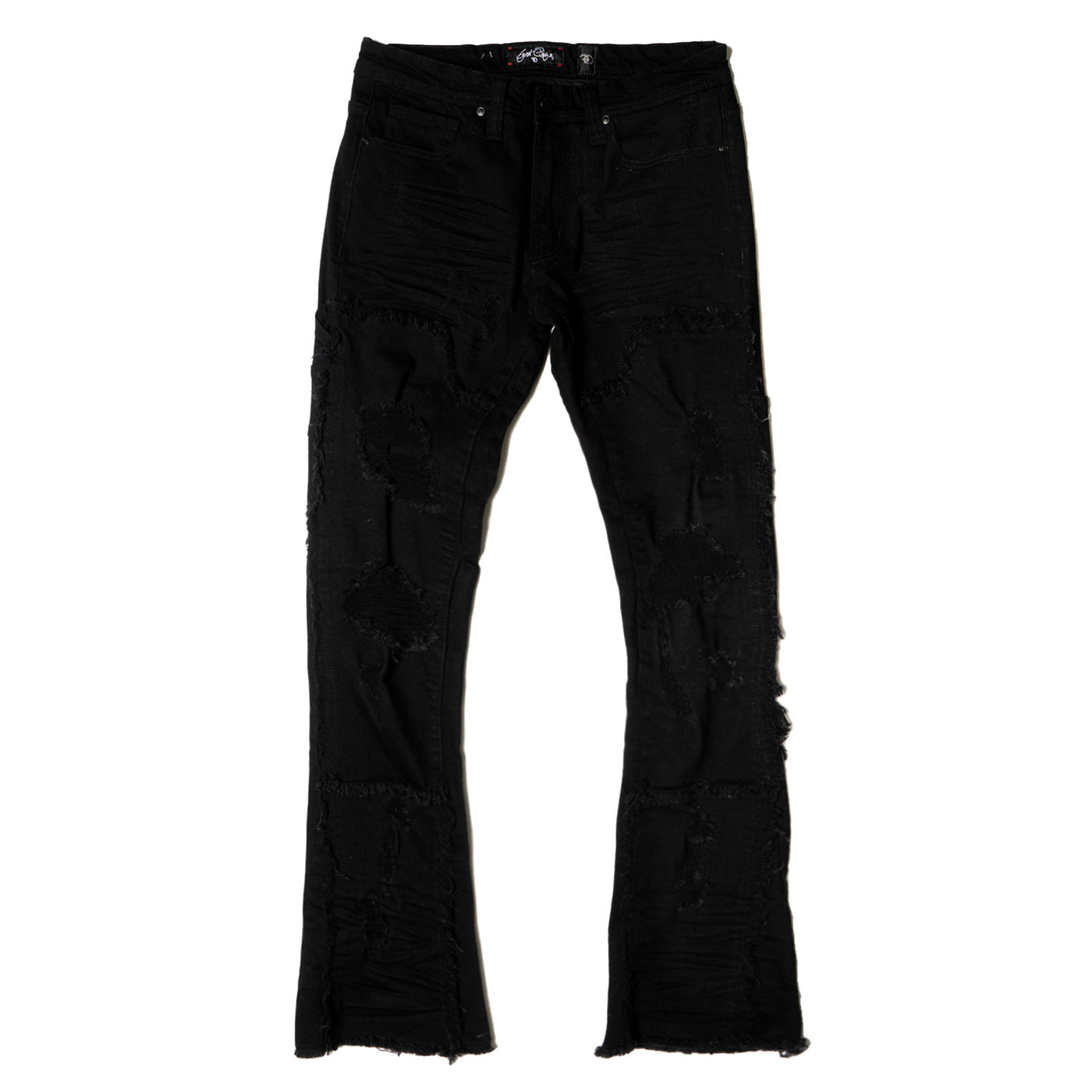 F1781 Gambol Stack Jeans - Black