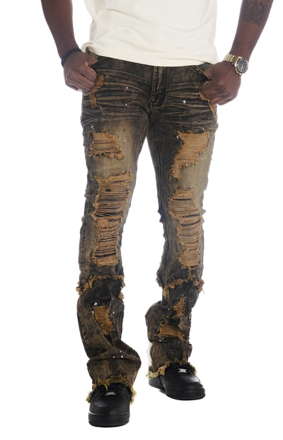 F1788 Rogue 36" Stack Jeans - Olive