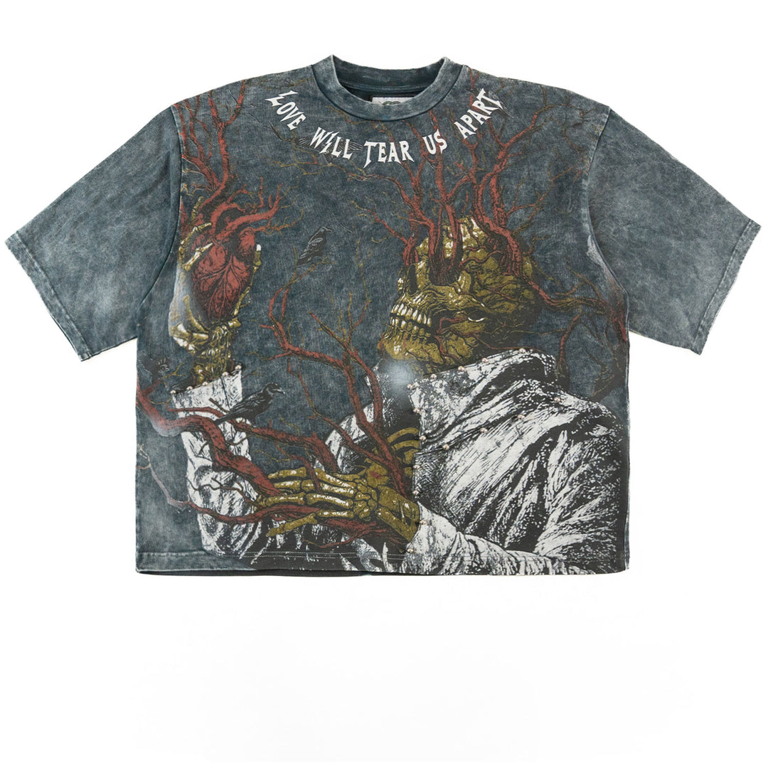 Tee | F179 Heartless Cropped - Black