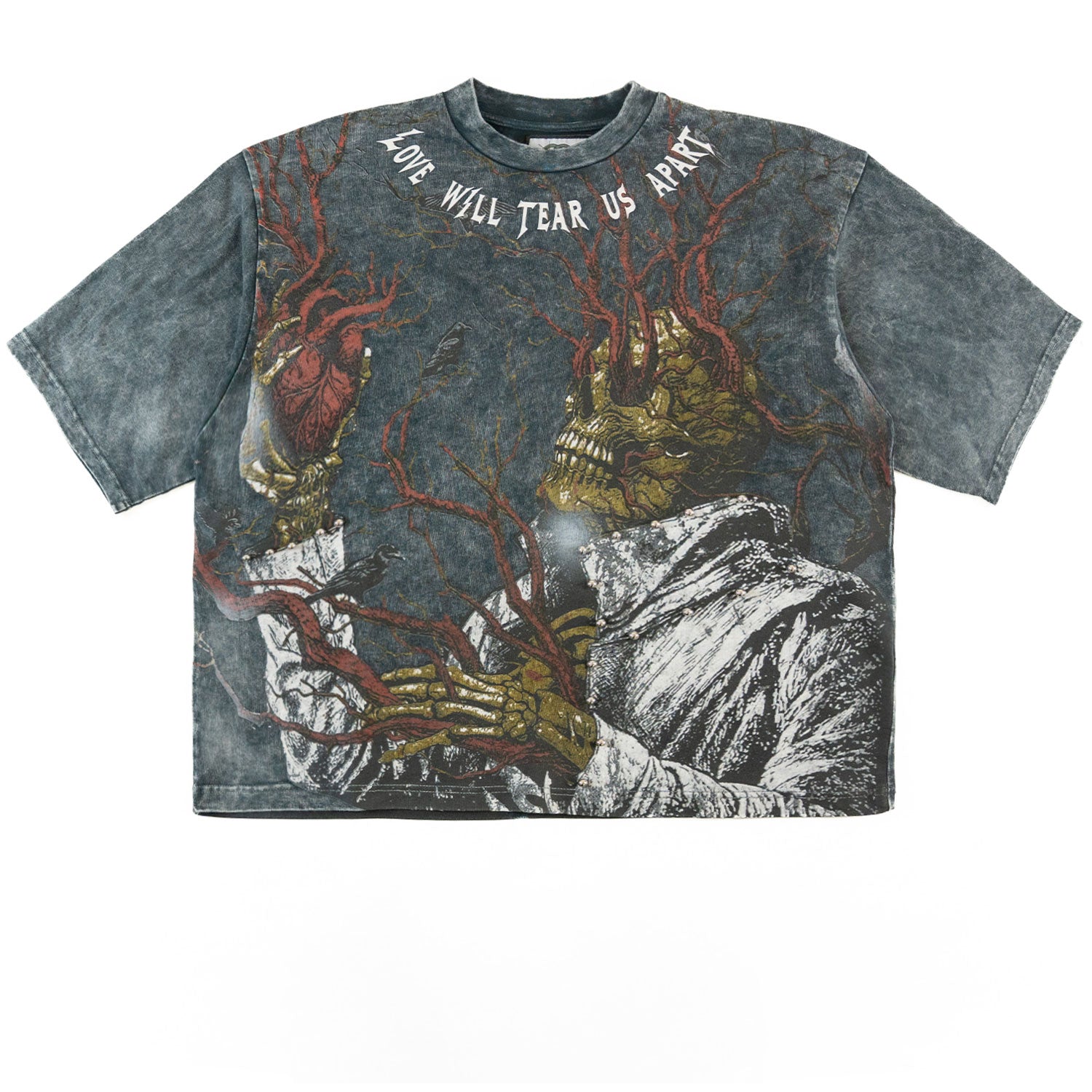 F179 Heartless Cropped - Black