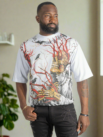 Tee | F179 Heartless Cropped - White