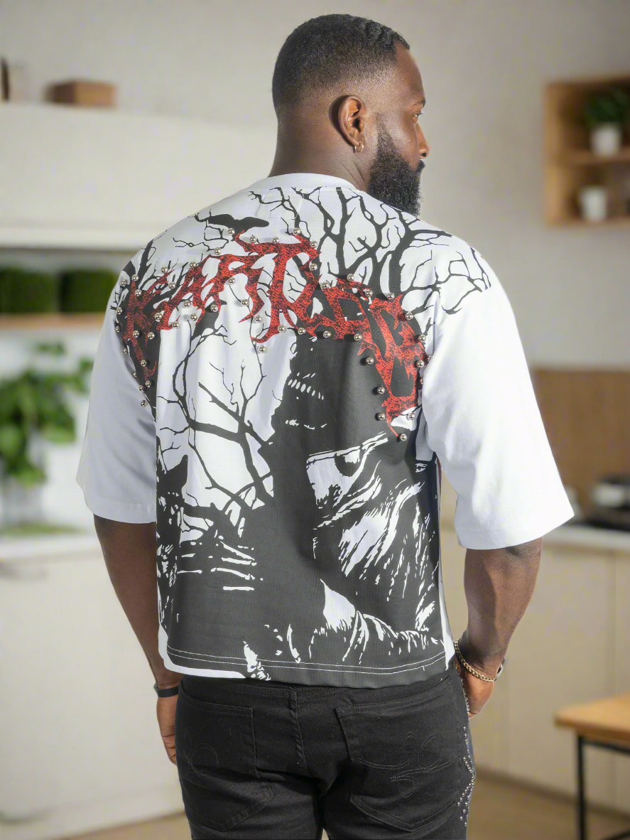 Tee | F179 Heartless Cropped - White