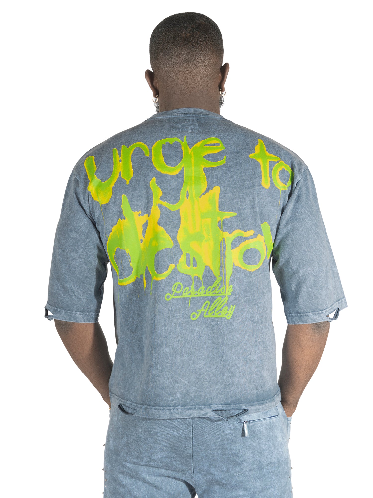 F180 Crash Out Tee - Blue