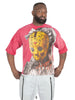 F182 Hopeless Romantic Cropped - Fuchsia Red