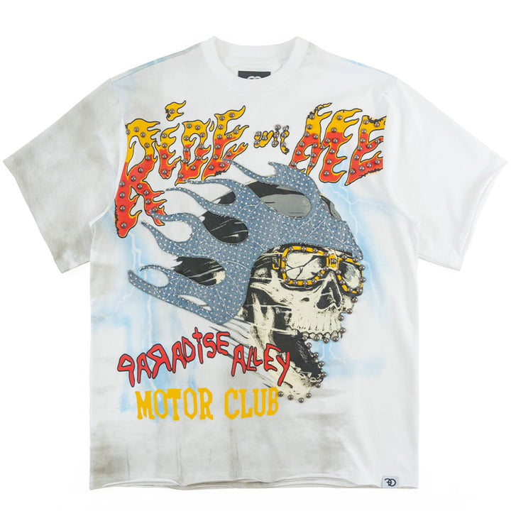 Tee | F188 Ride With Me - White