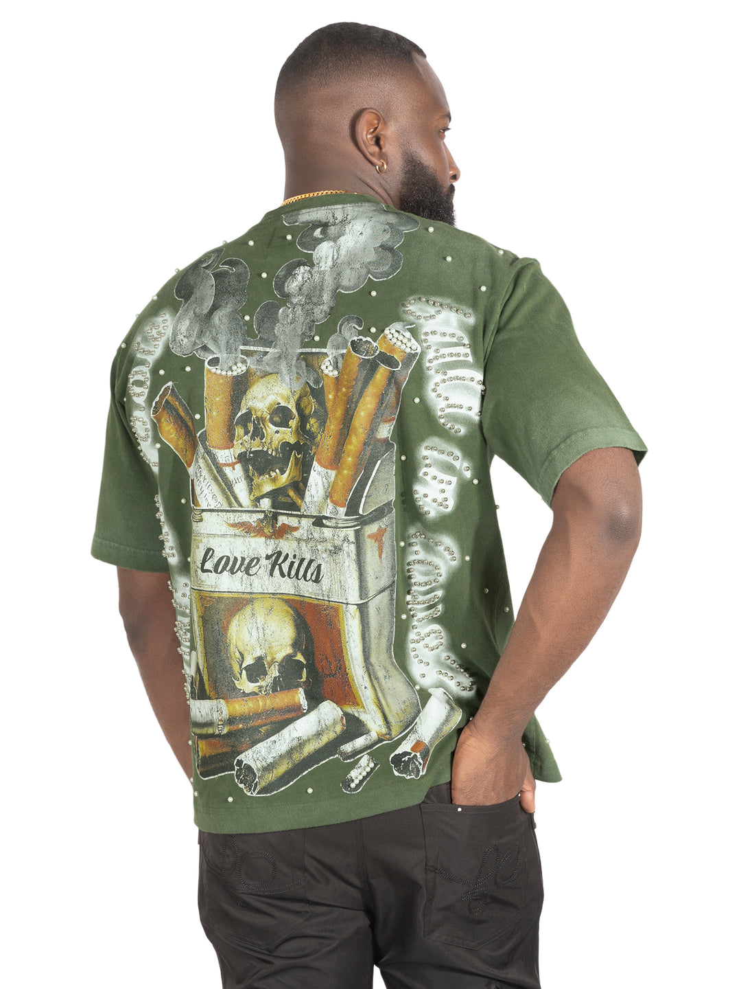 Tee | F189 Love Kills 25' - Olive