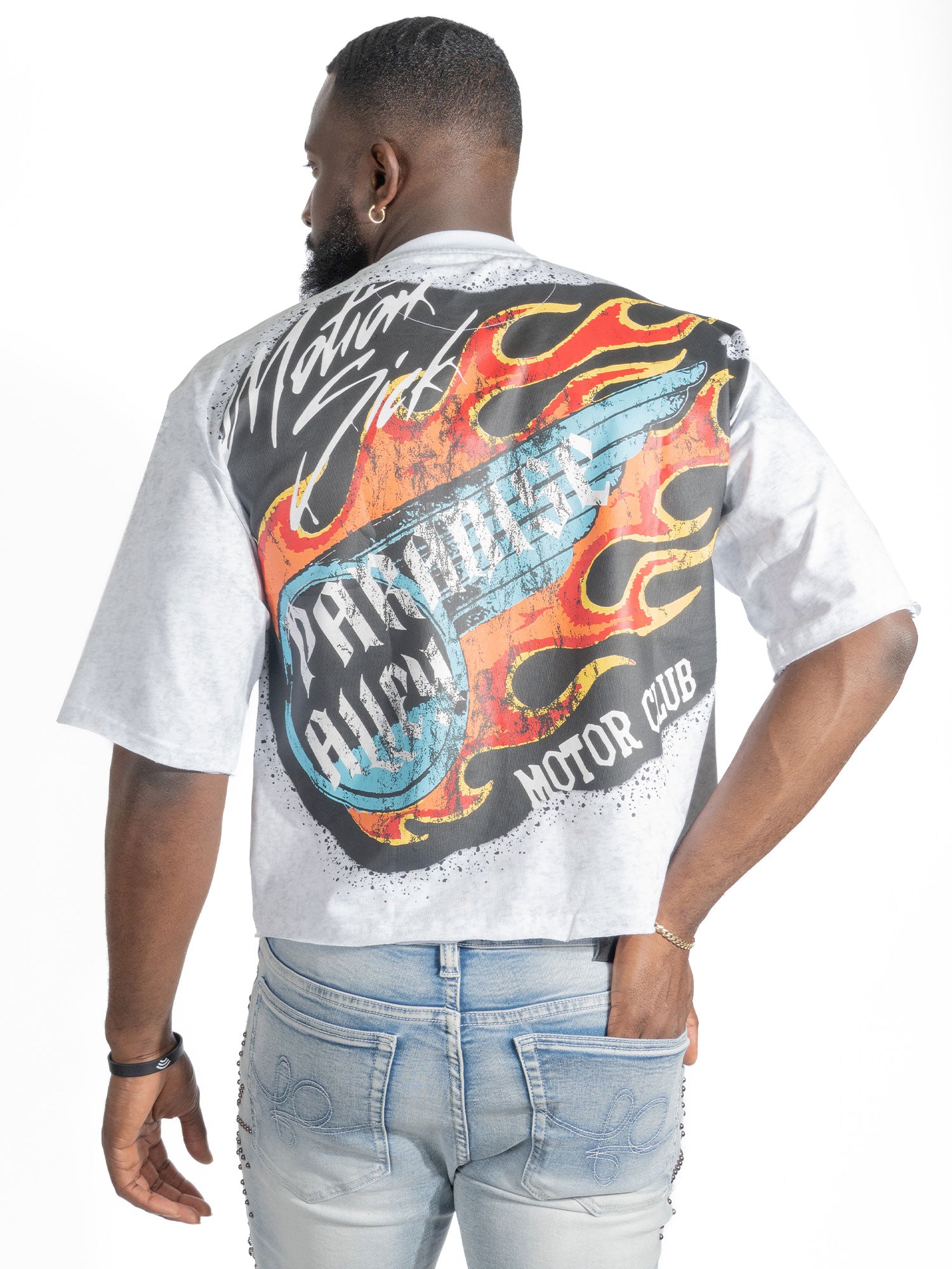 F198 P. Alley Tee - White