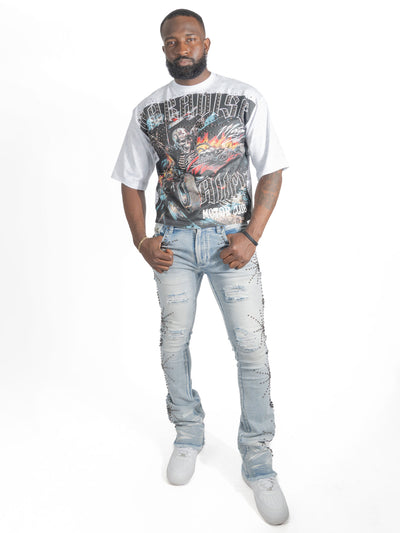 Tee | F198 P. Alley Tee - White