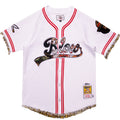 Makobi F259 Blow Poly Baseball Shirt in White